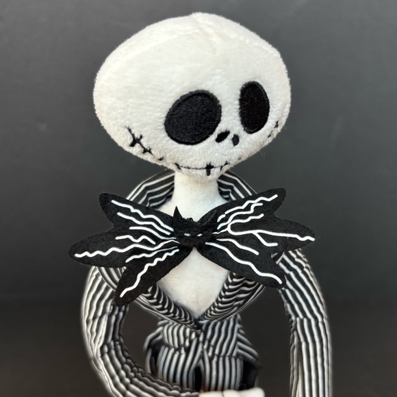 The Nightmare Before Christmas Jack Skellington 13” Plush Doll Pre-owned - Picture 3 of 7